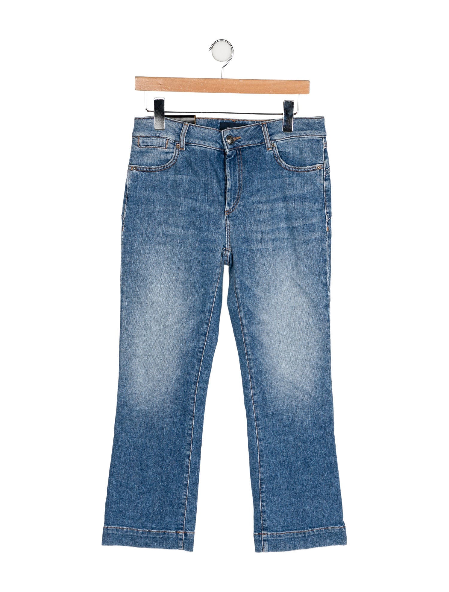 SportMax Mid-Rise Straight Leg Jeans
