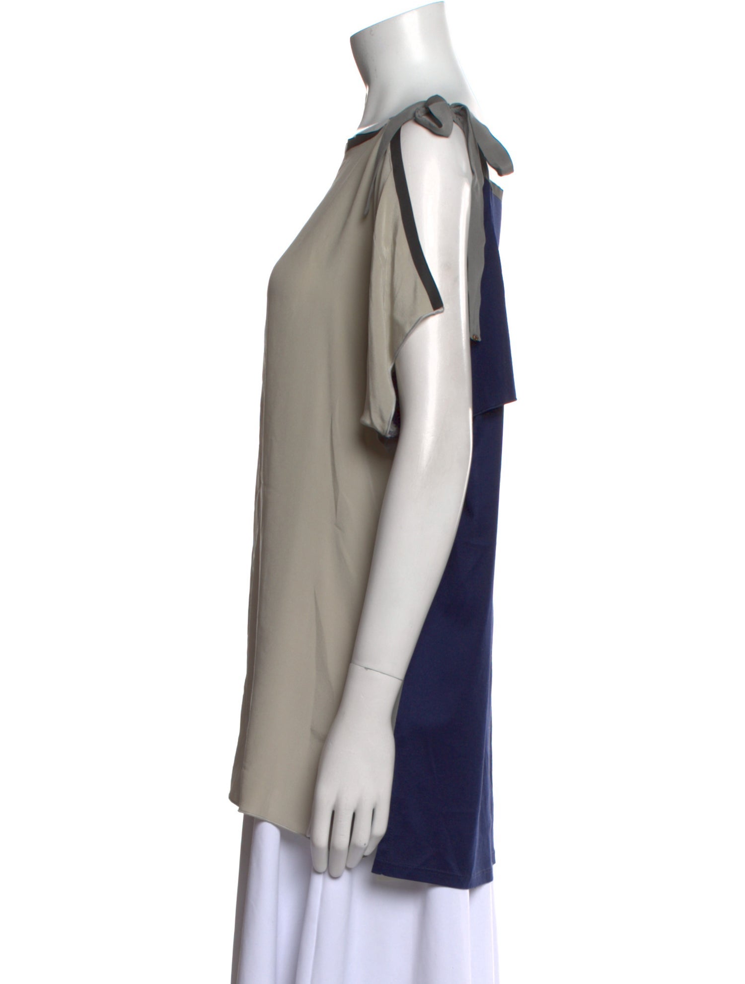 SportMax Bateau Neckline Short Sleeve Tunic