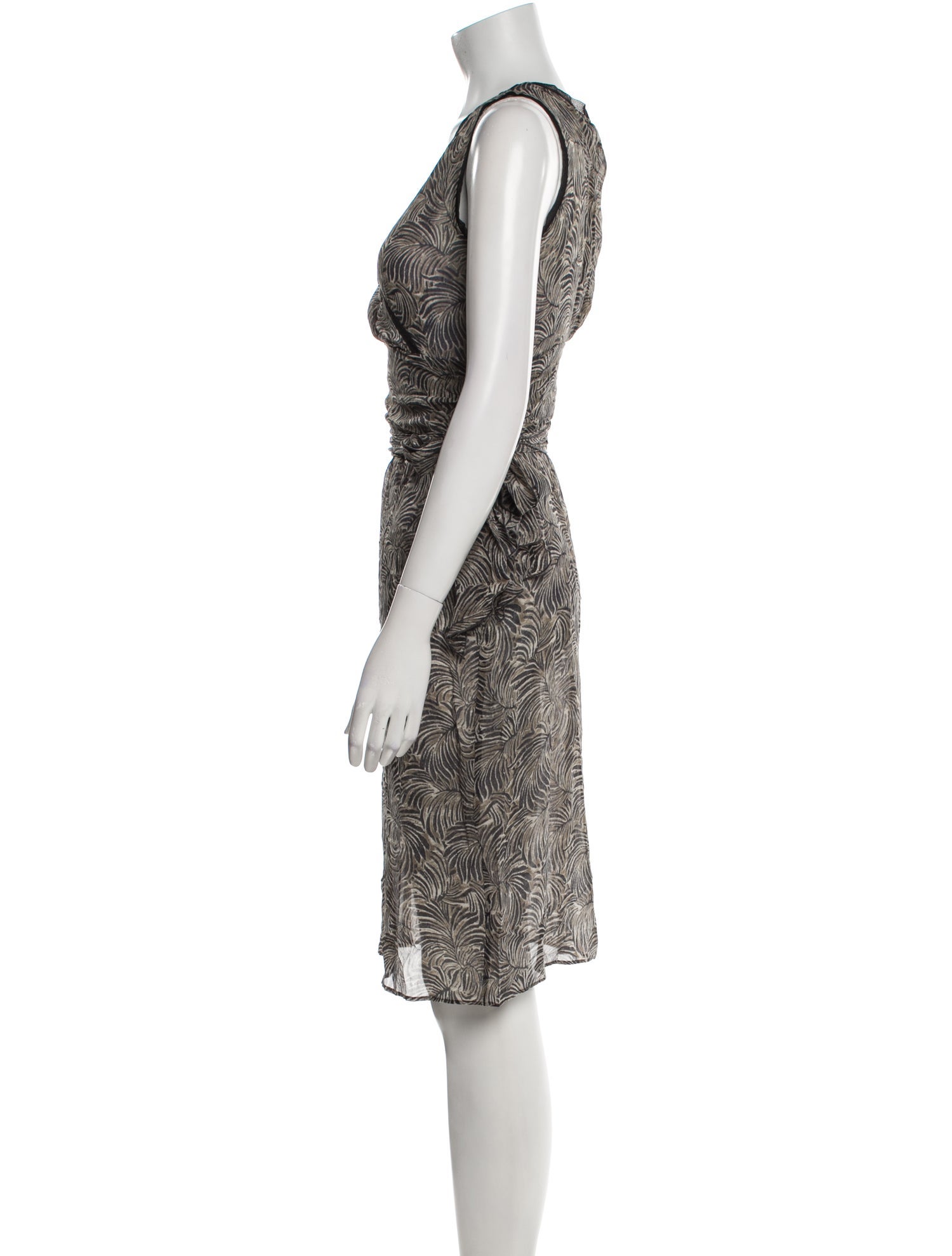SportMax Silk Knee-Length Dress
