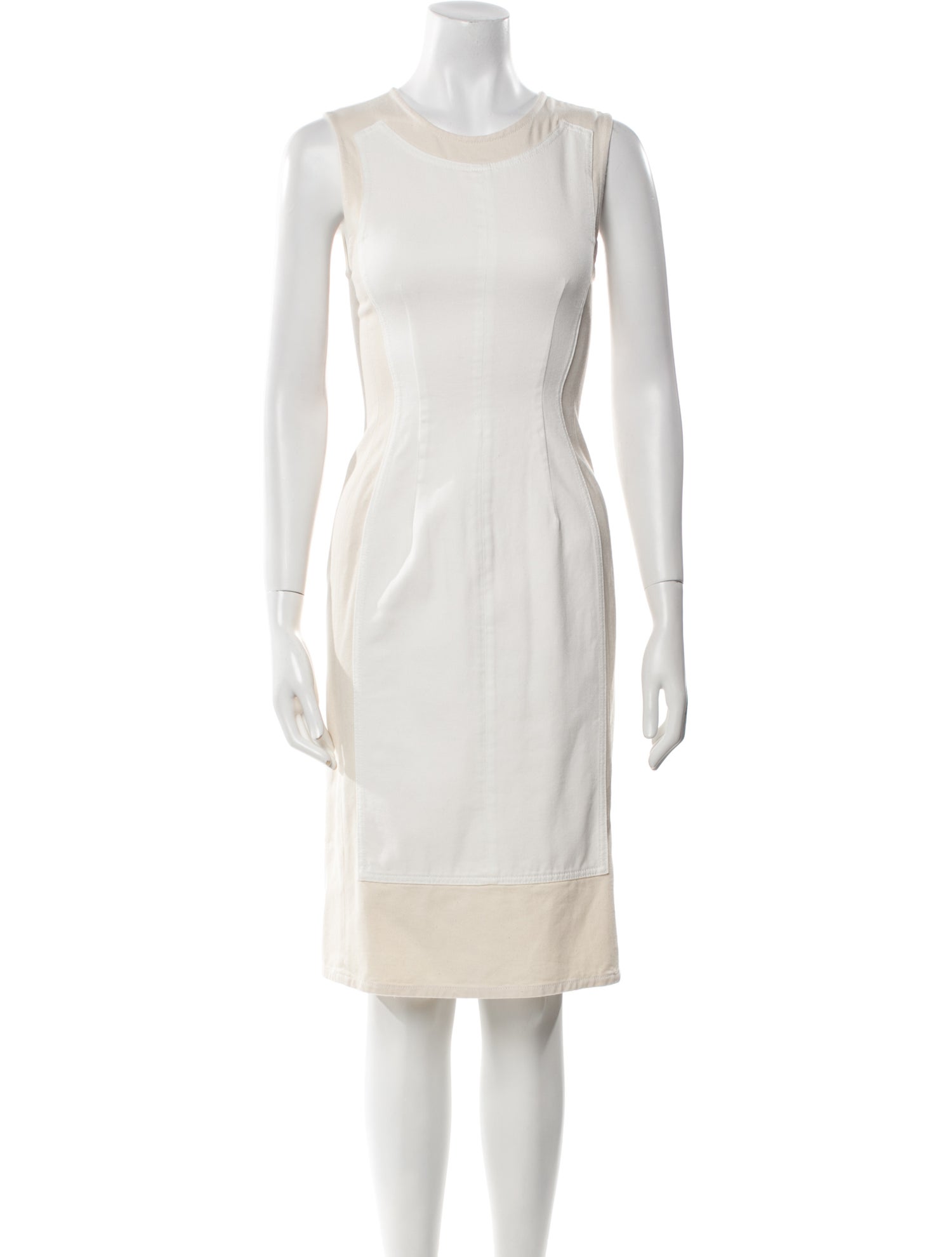 SportMax Crew Neck Knee-Length Dress w/ Tags