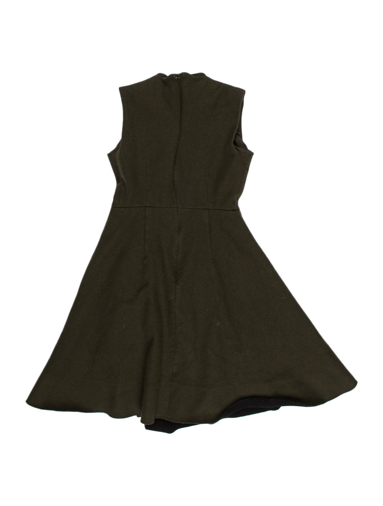SportMax Virgin Wool Mini Dress