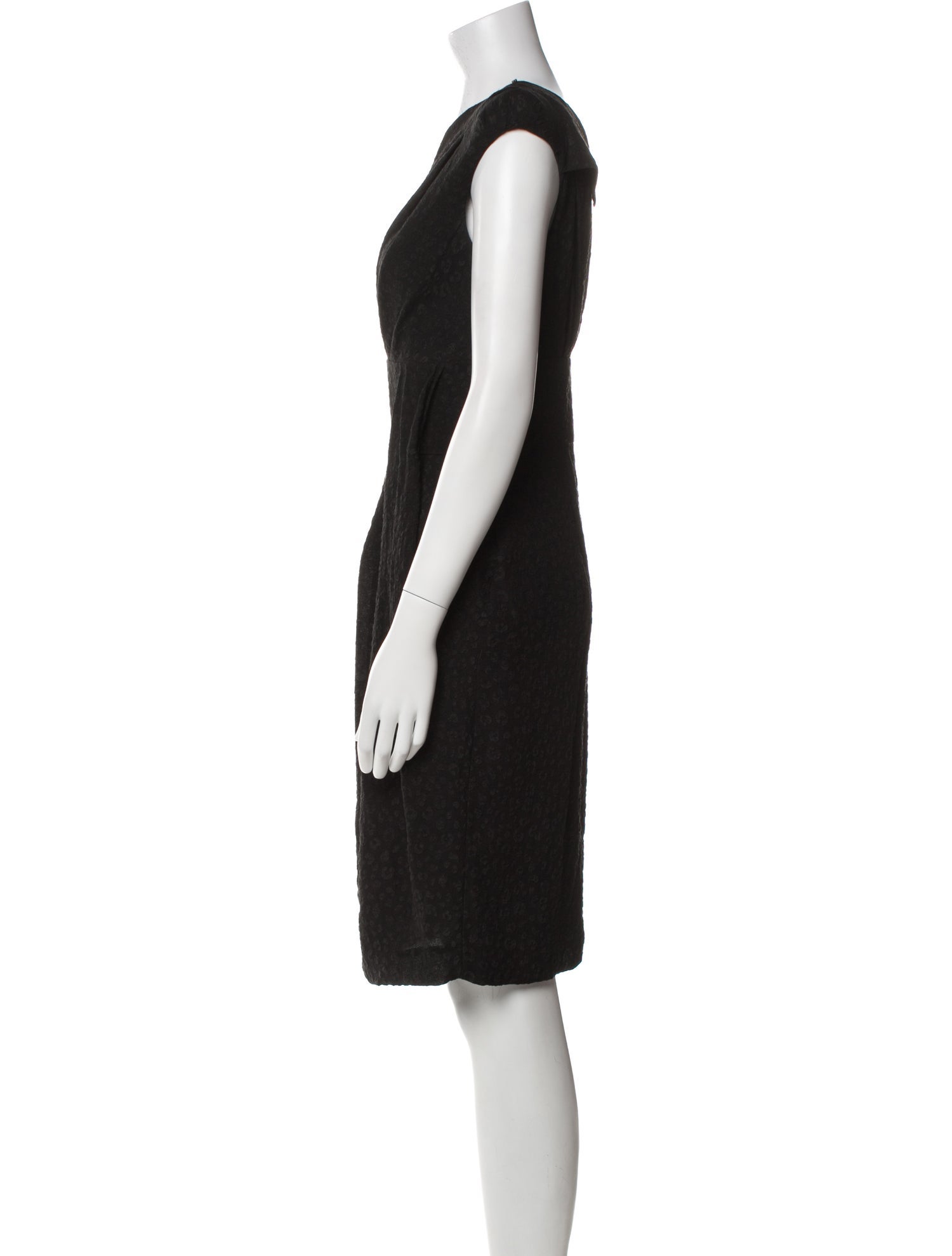 SportMax Silk Knee-Length Dress