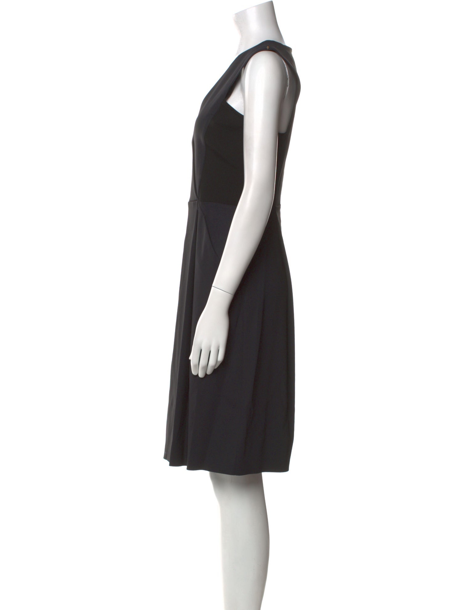 SportMax V-Neck Knee-Length Dress