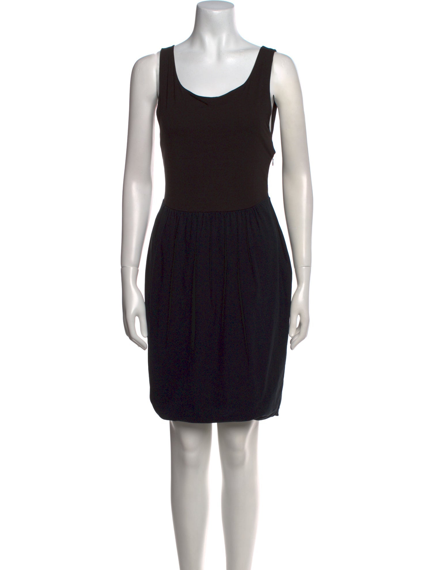 SportMax Scoop Neck Knee-Length Dress