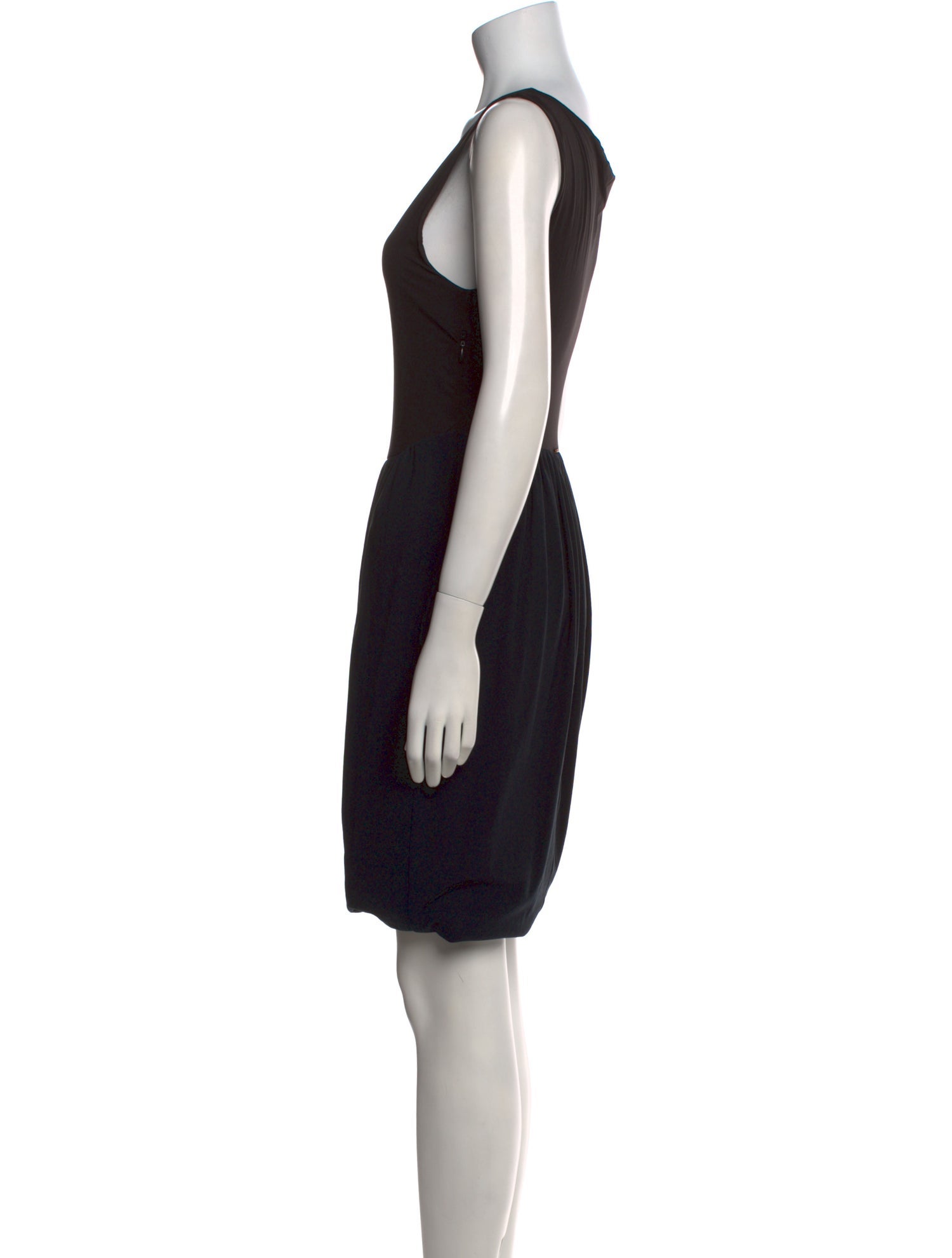 SportMax Scoop Neck Knee-Length Dress