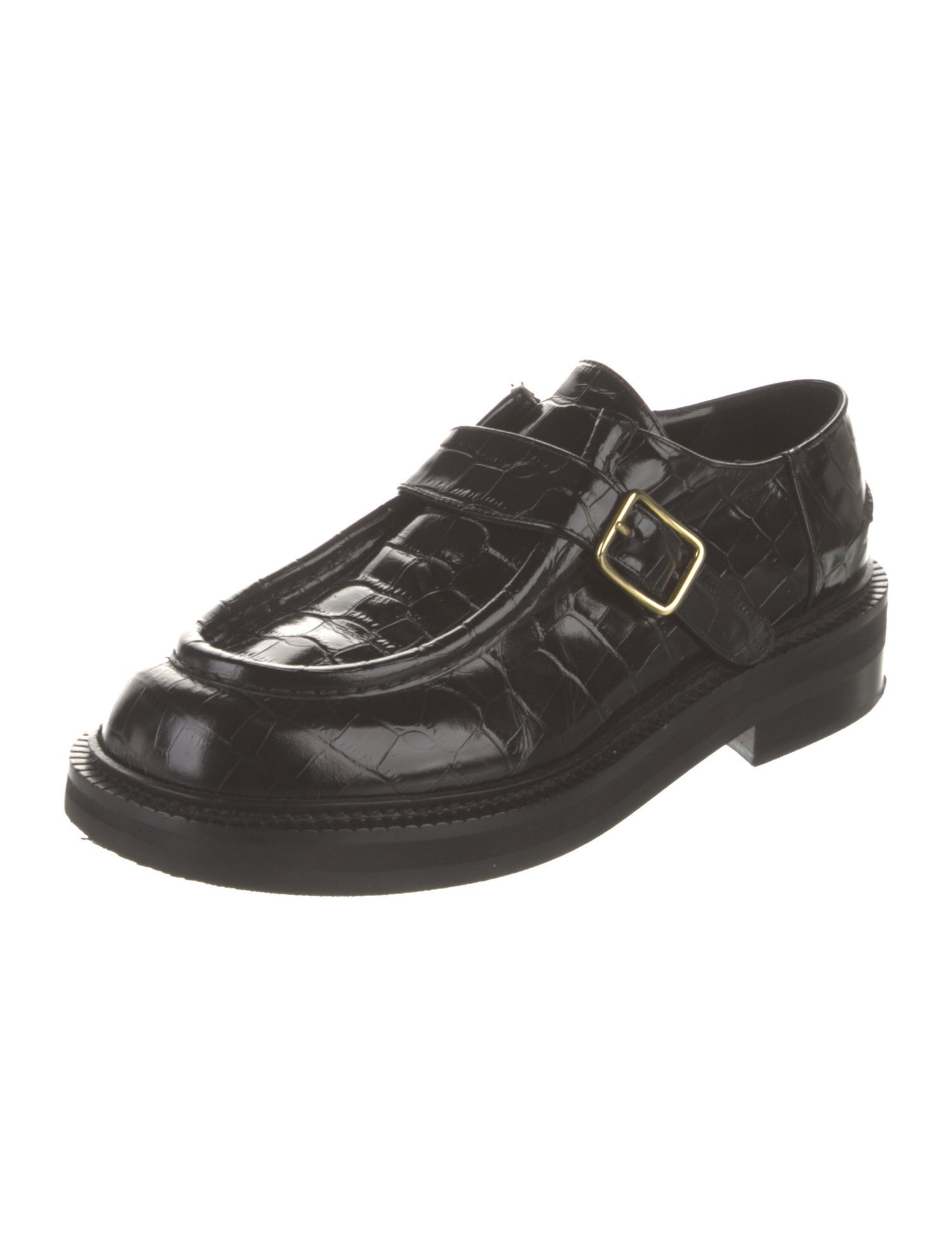 SportMax Leather Oxfords