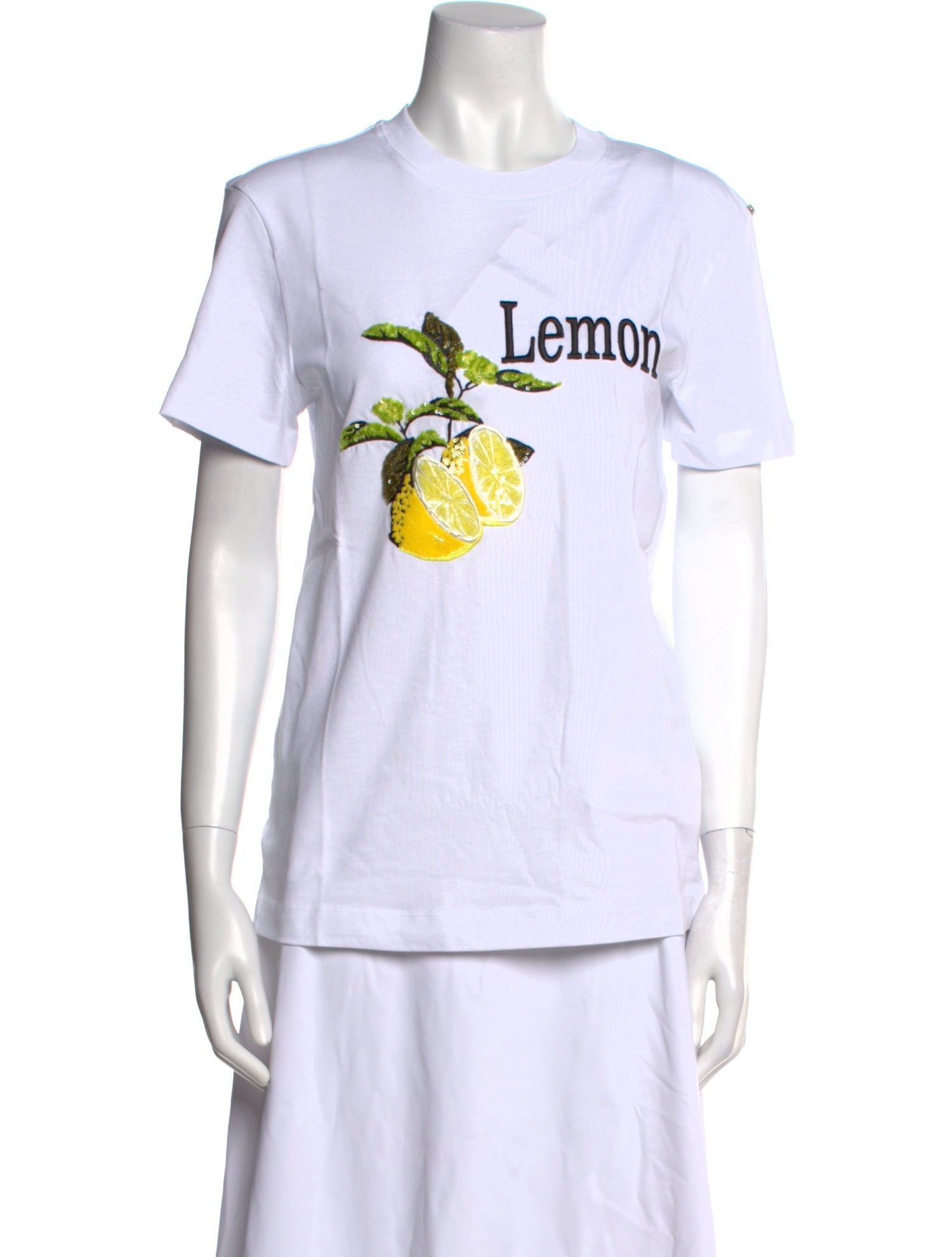 SportMax Graphic Print Crew Neck T-Shirt w/ Tags