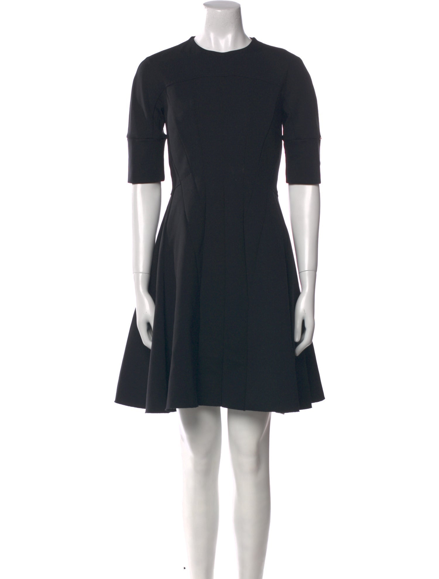 SportMax Crew Neck Mini Dress