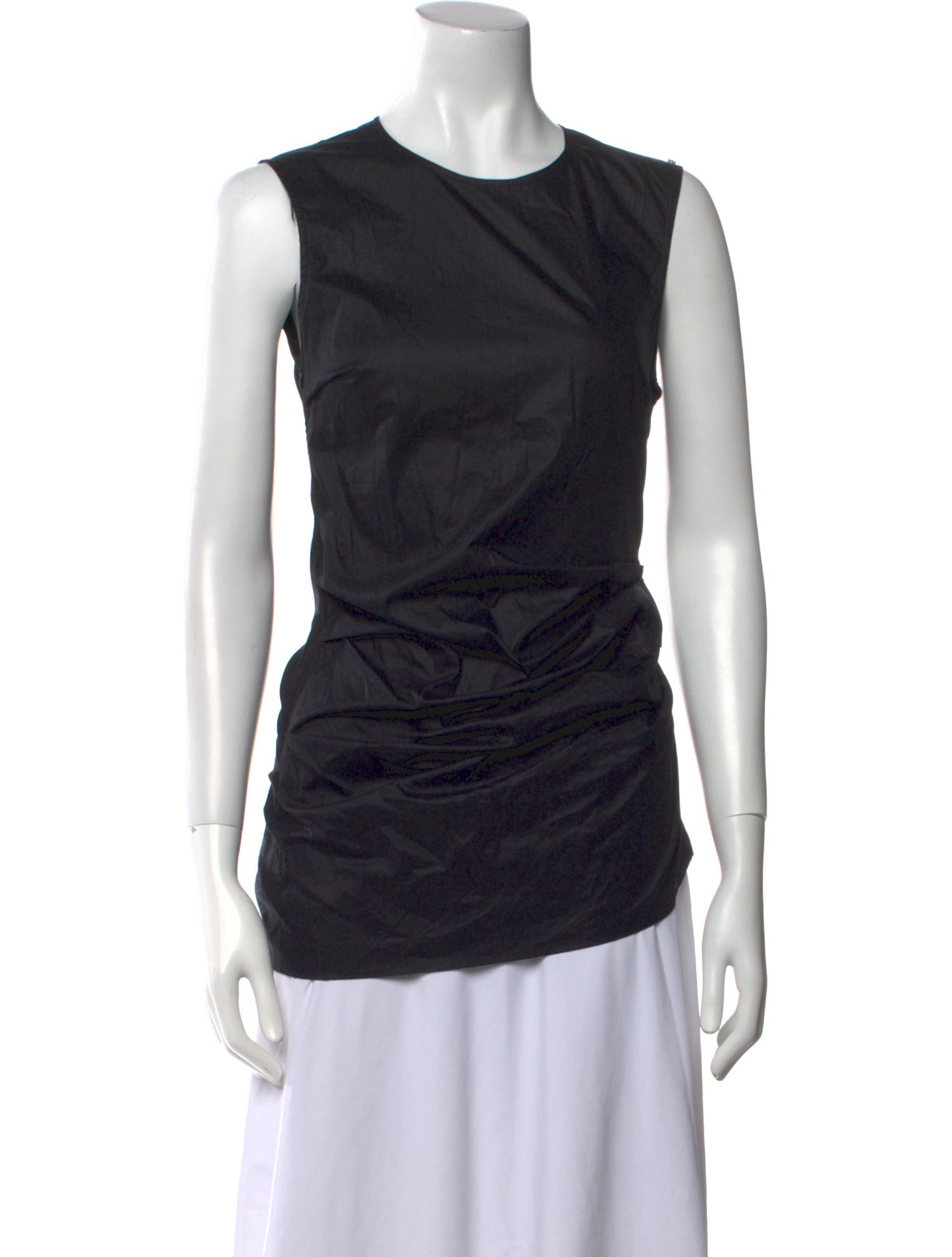 SportMax Crew Neck Sleeveless Top