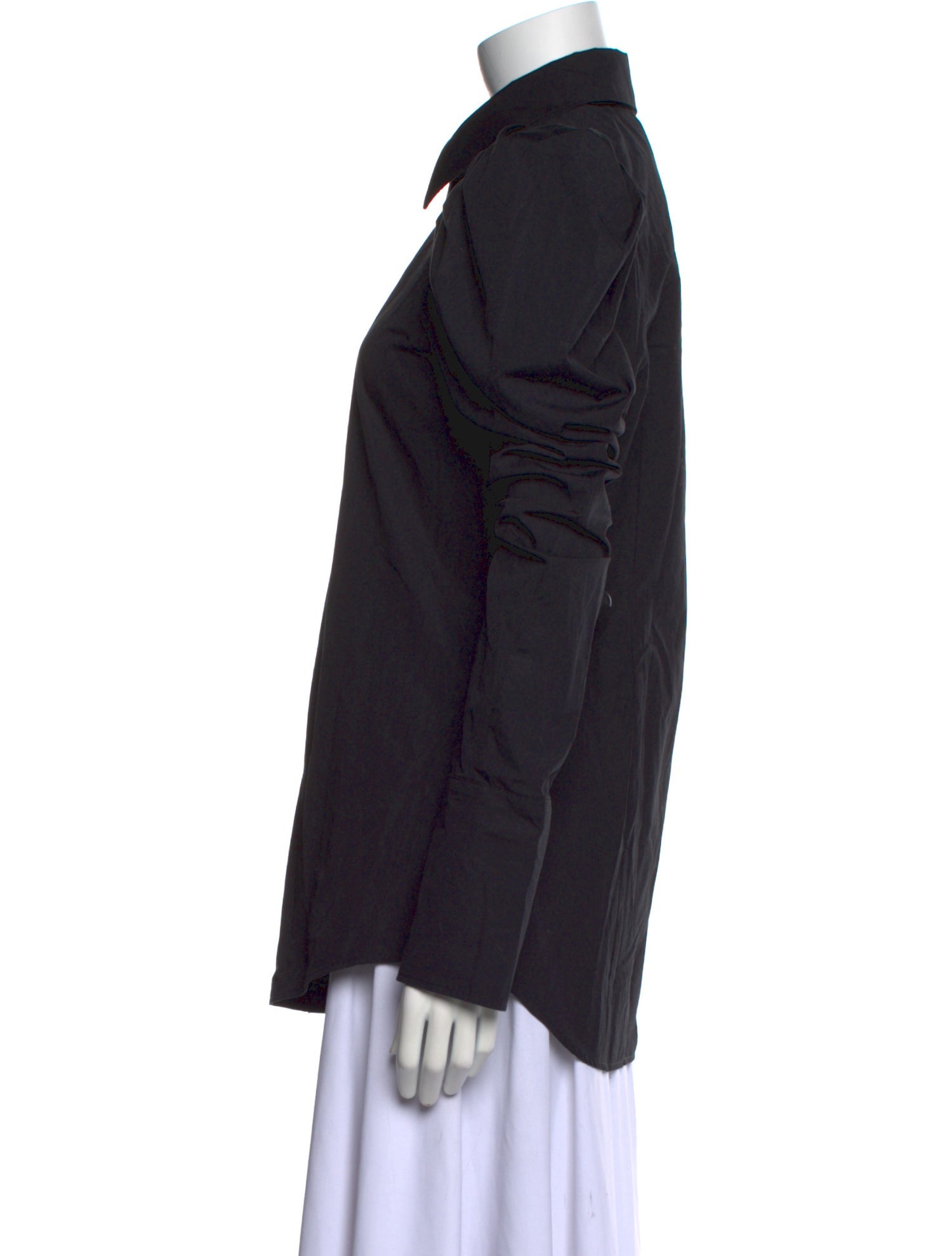 SportMax Long Sleeve Button-Up Top