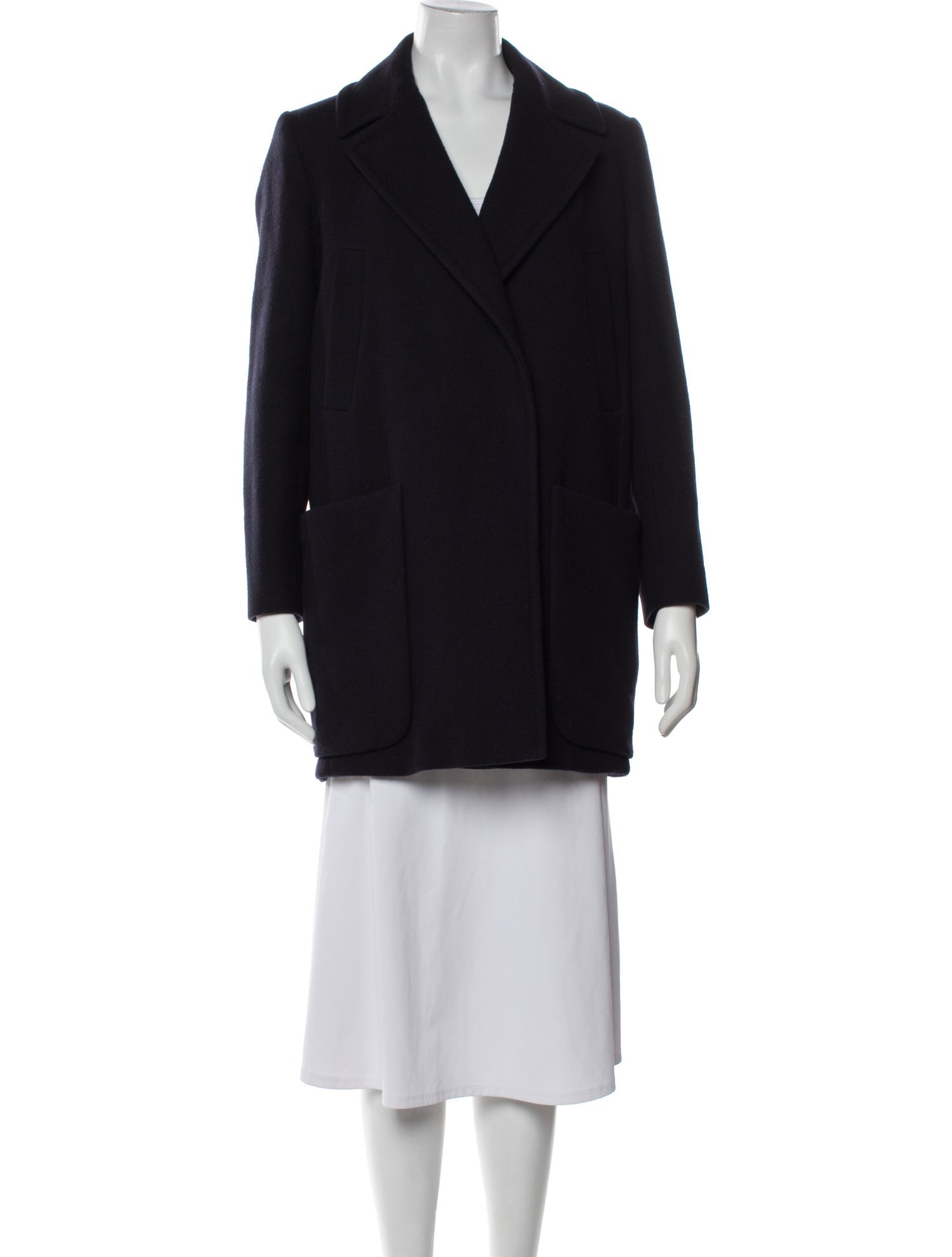 SportMax Virgin Wool Peacoat