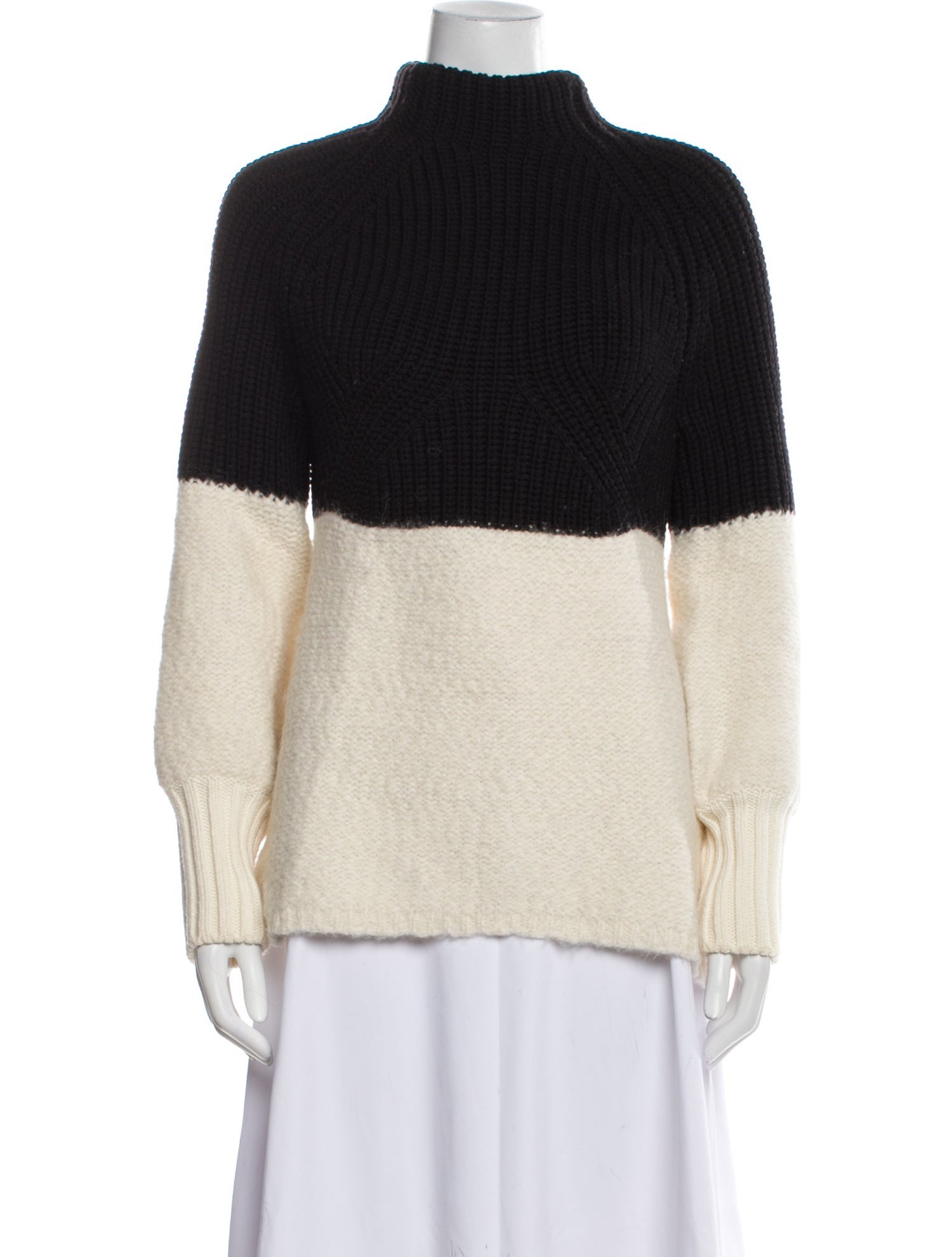 SportMax Virgin Wool Striped Sweater