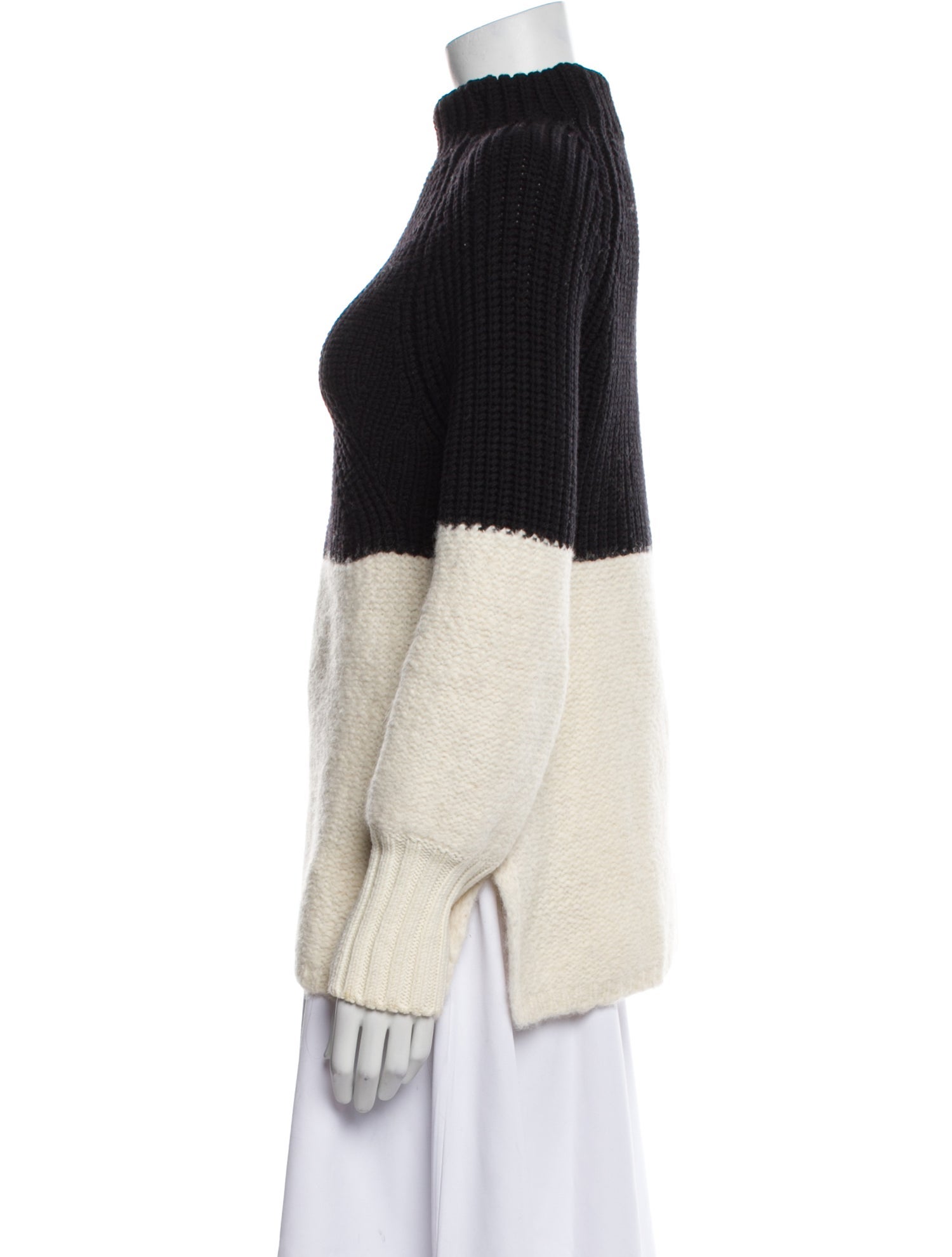 SportMax Virgin Wool Striped Sweater