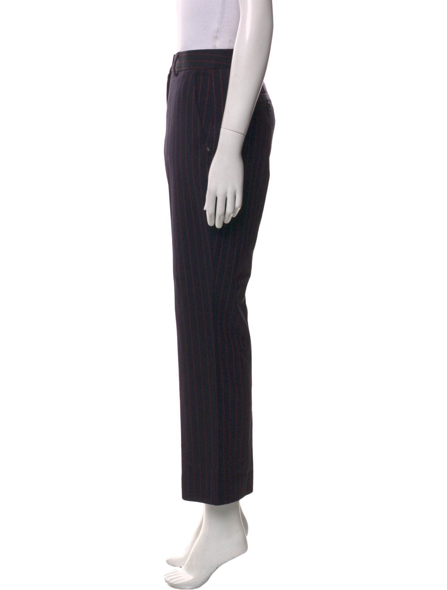 SportMax Virgin Wool Straight Leg Pants