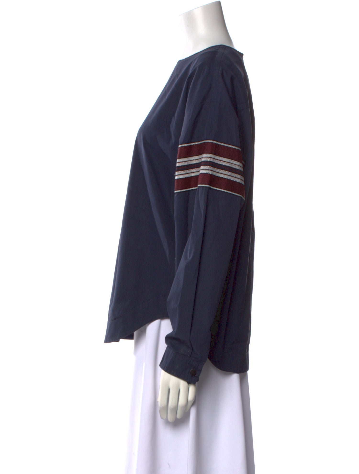 SportMax Silk Crew Neck Sweatshirt