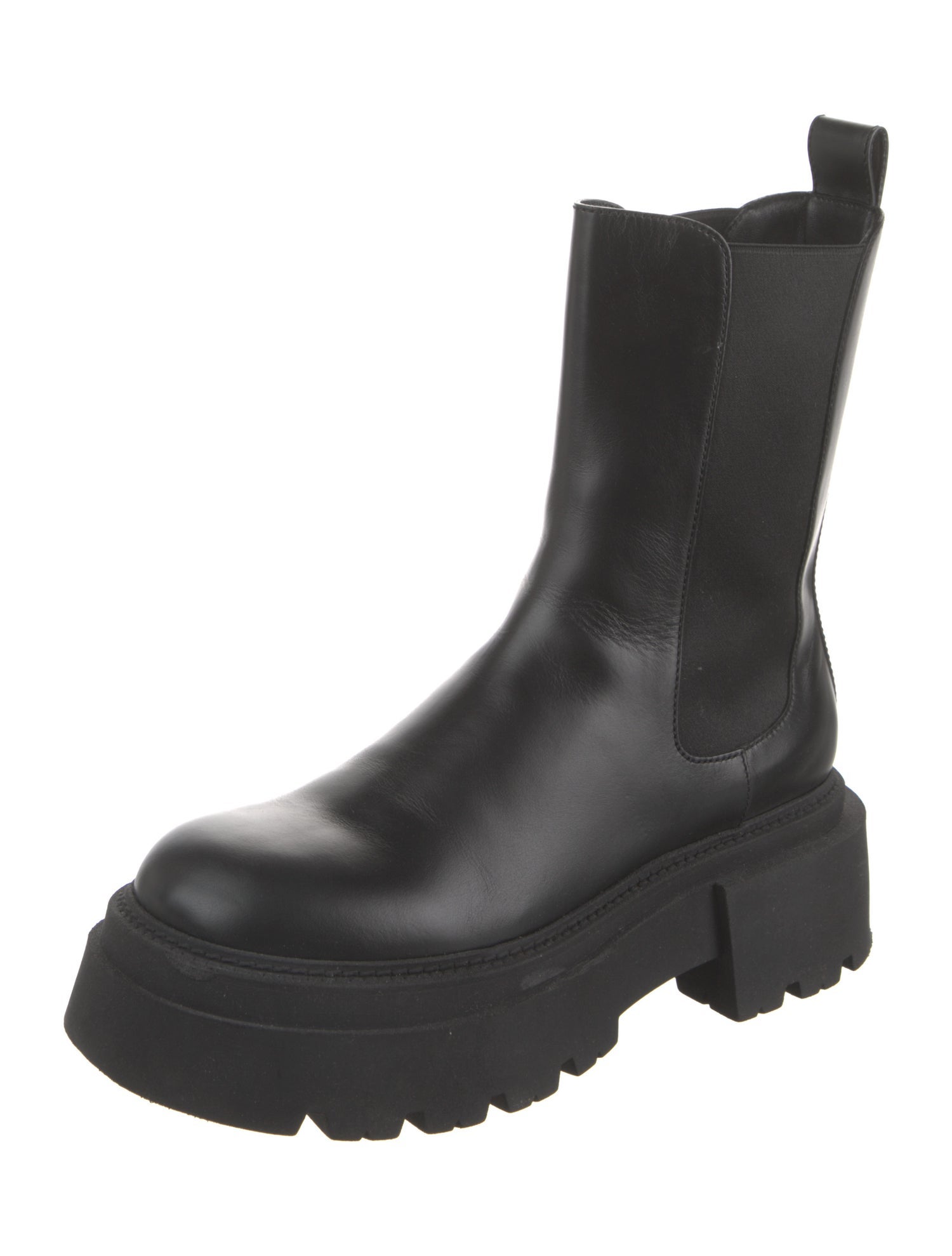 SportMax Leather Chelsea Boots