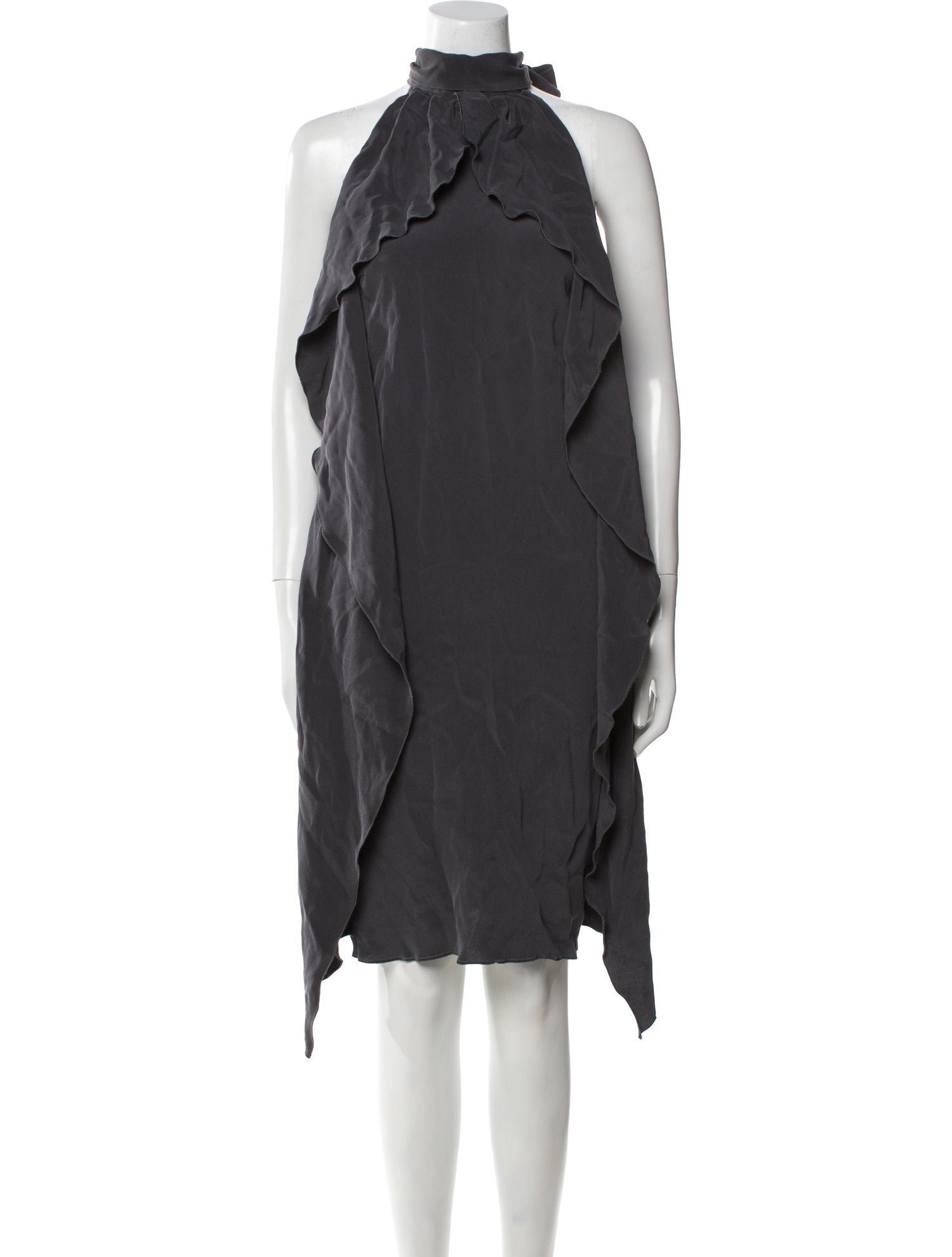 SportMax Silk Knee-Length Dress