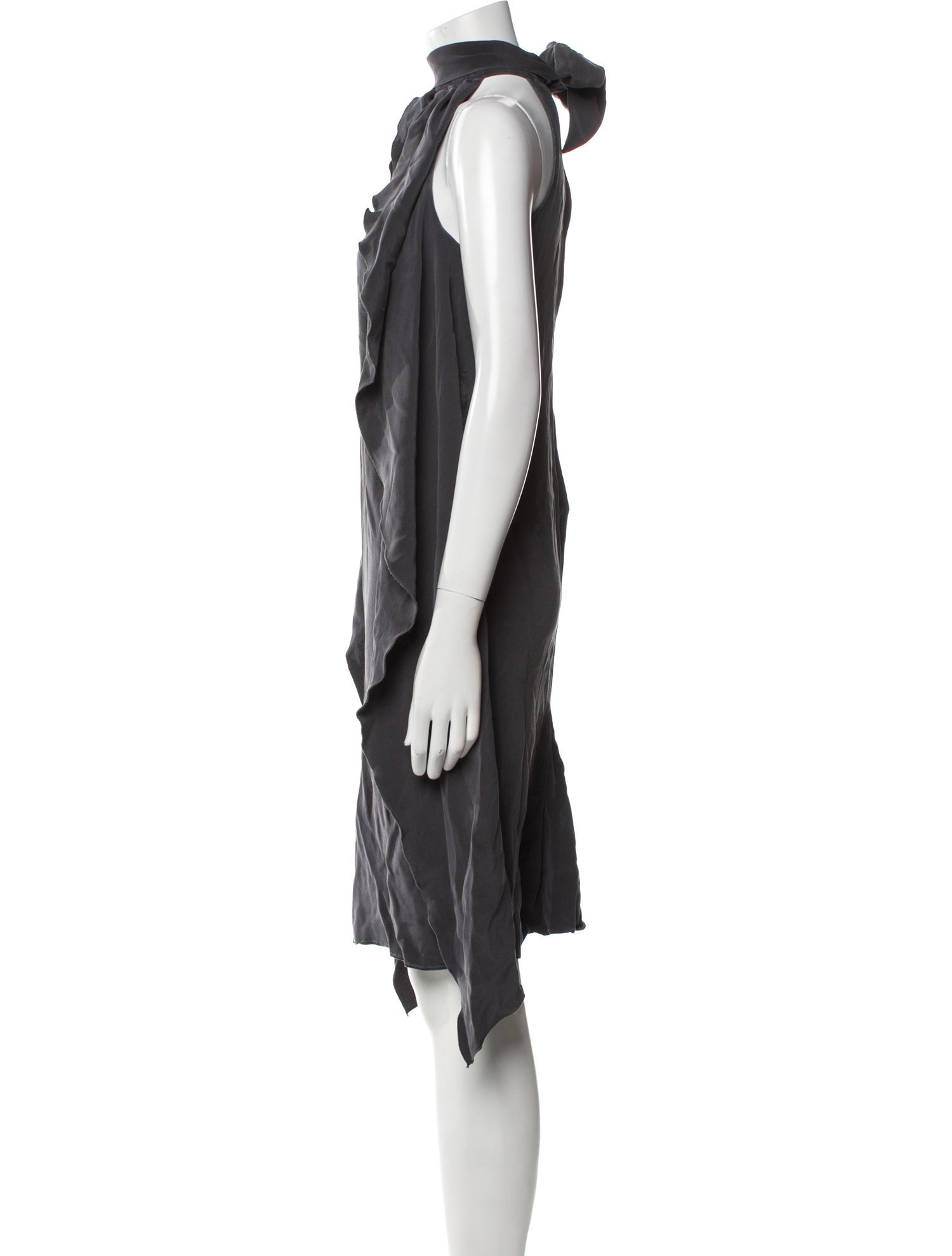 SportMax Silk Knee-Length Dress
