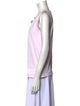SportMax Scoop Neck Sleeveless Top