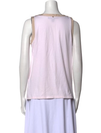 SportMax Scoop Neck Sleeveless Top