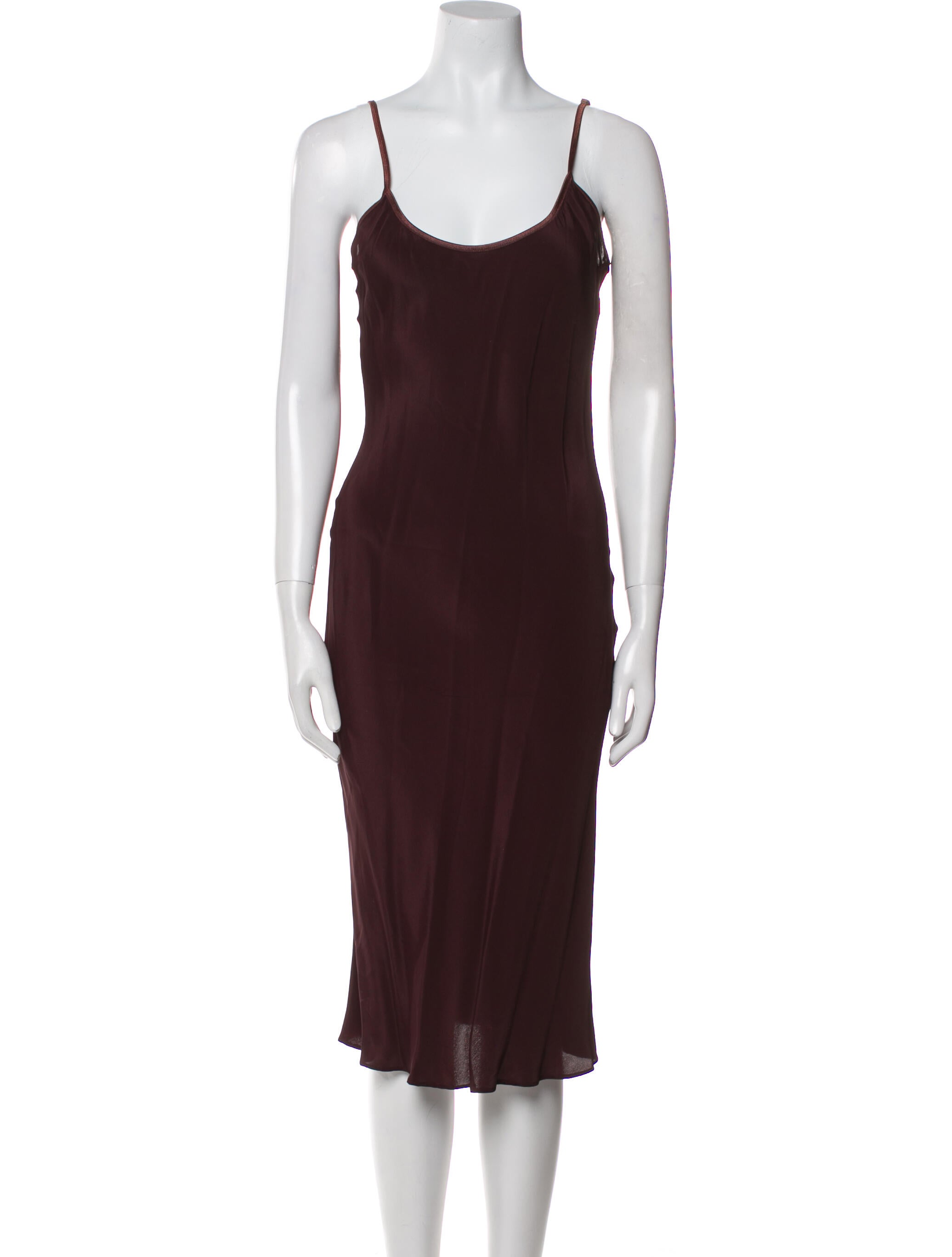 SportMax Scoop Neck Midi Length Dress