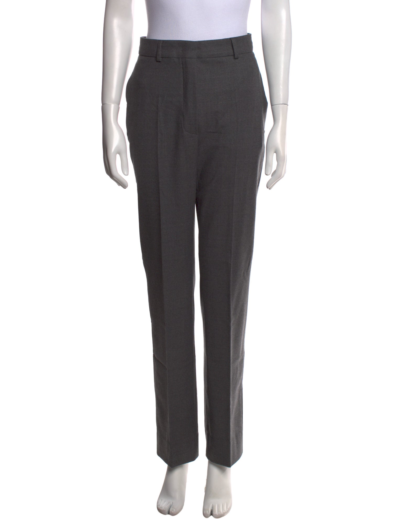 SportMax Virgin Wool Straight Leg Pants