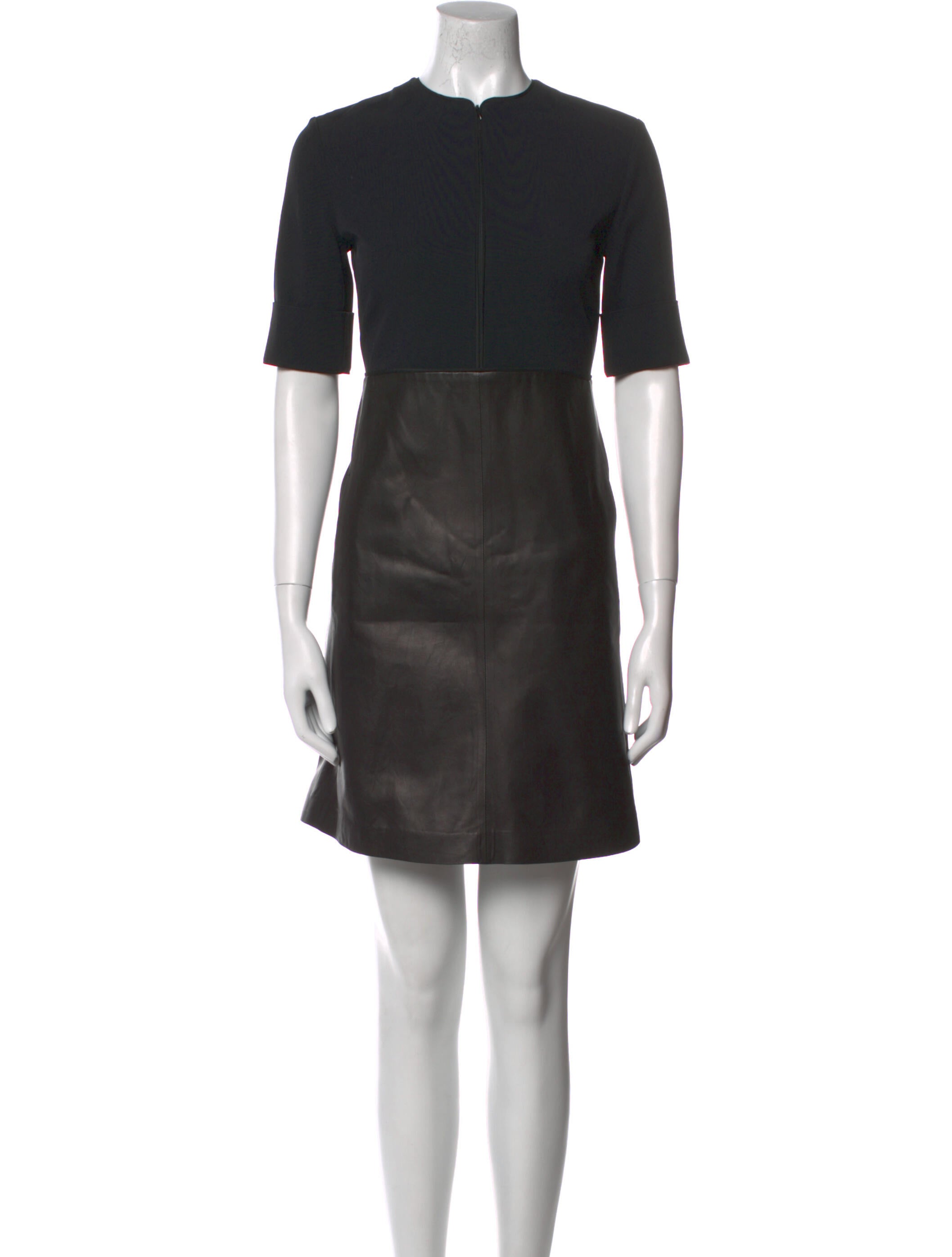 SportMax Crew Neck Mini Dress