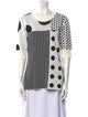 SportMax Polka Dot Print Crew Neck Tunic