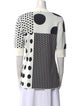 SportMax Polka Dot Print Crew Neck Tunic