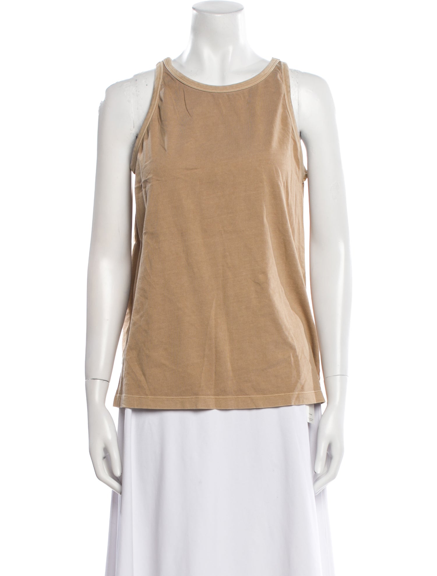 SportMax Scoop Neck Sleeveless Top