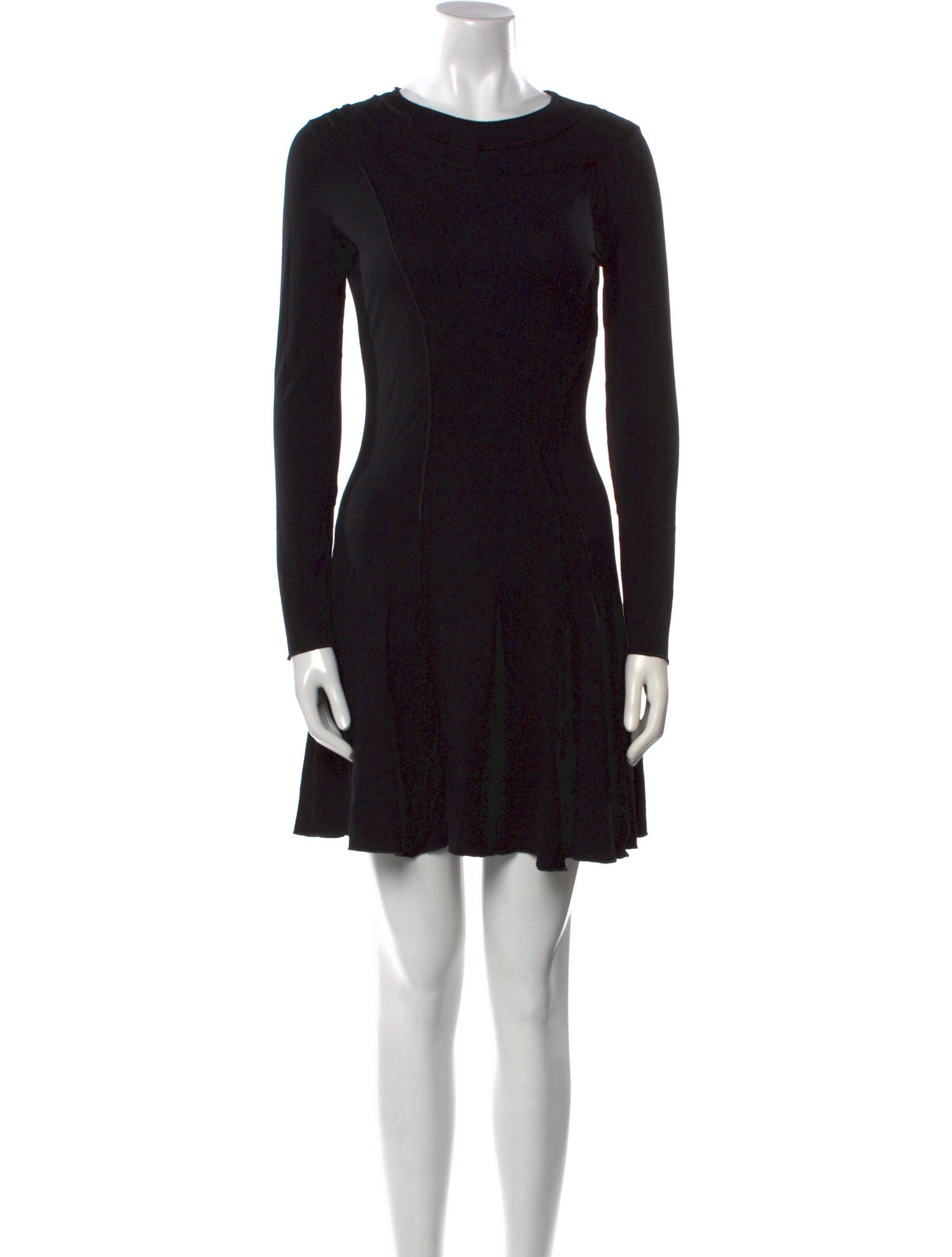 SportMax Bateau Neckline Mini Dress