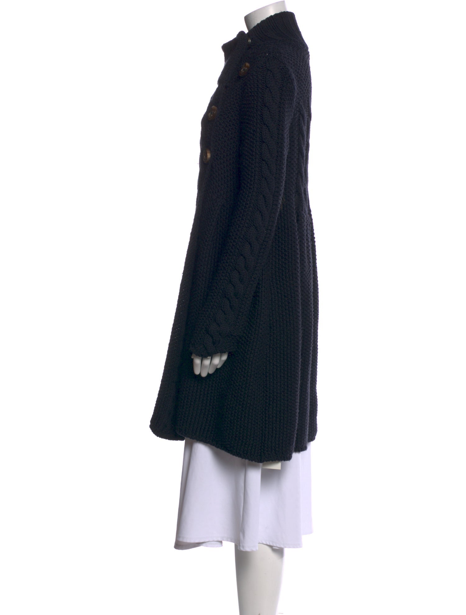 SportMax Virgin Wool Printed Sweater