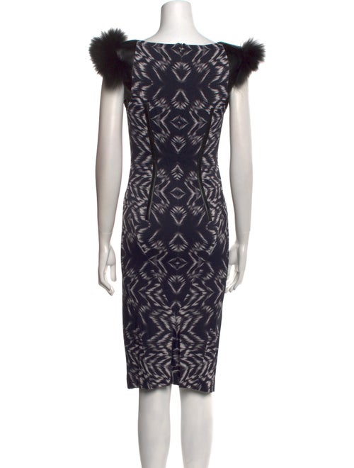 SportMax Printed Midi Length Dress