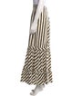 SportMax Striped Long Skirt