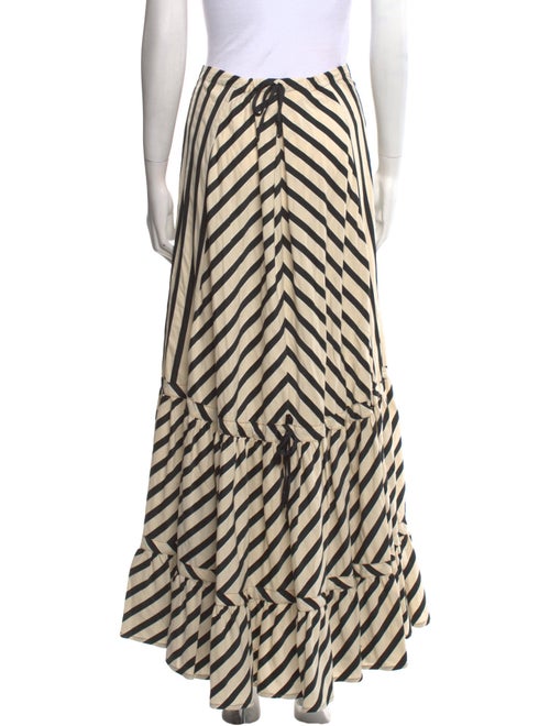 SportMax Striped Long Skirt