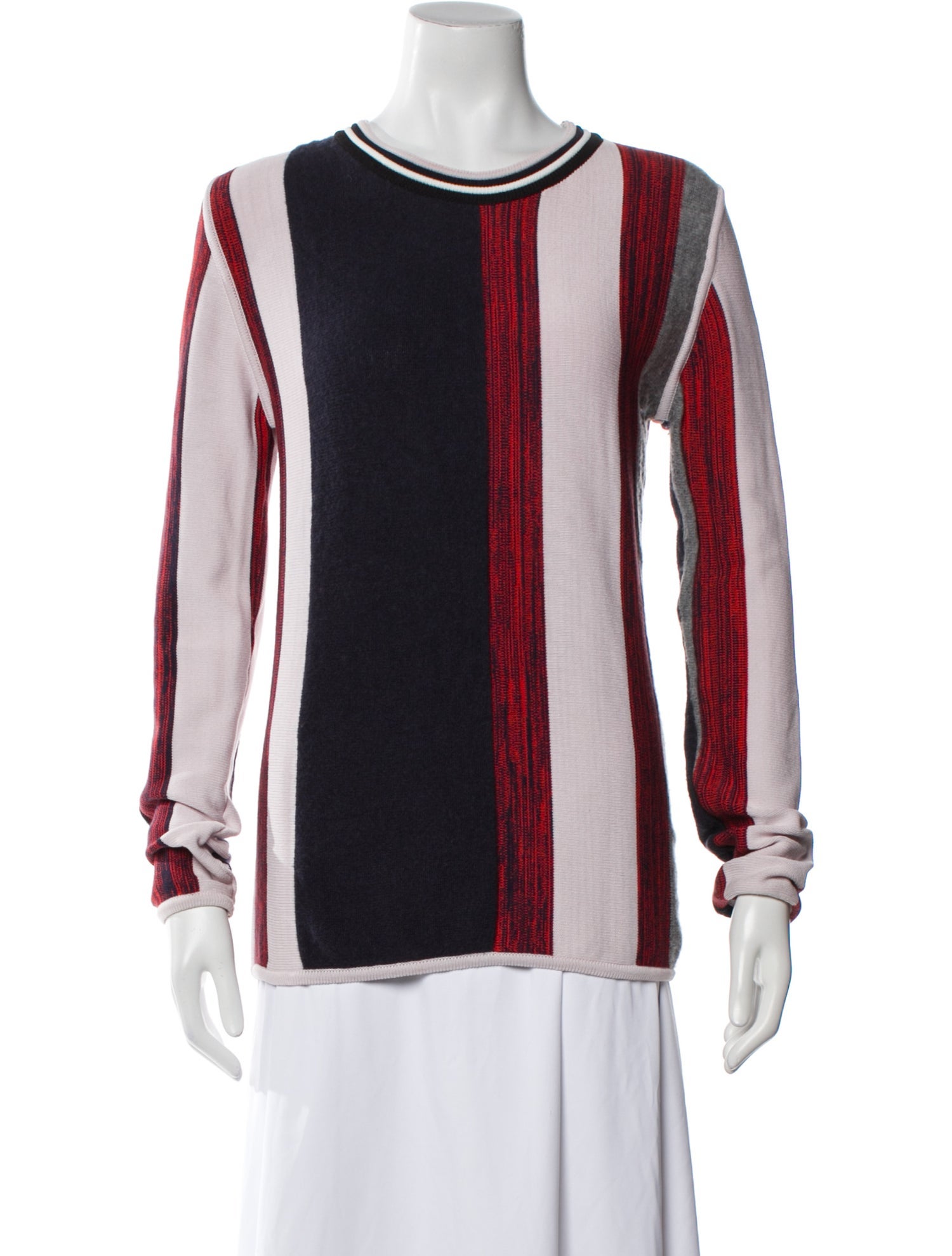 SportMax Virgin Wool Striped Sweater