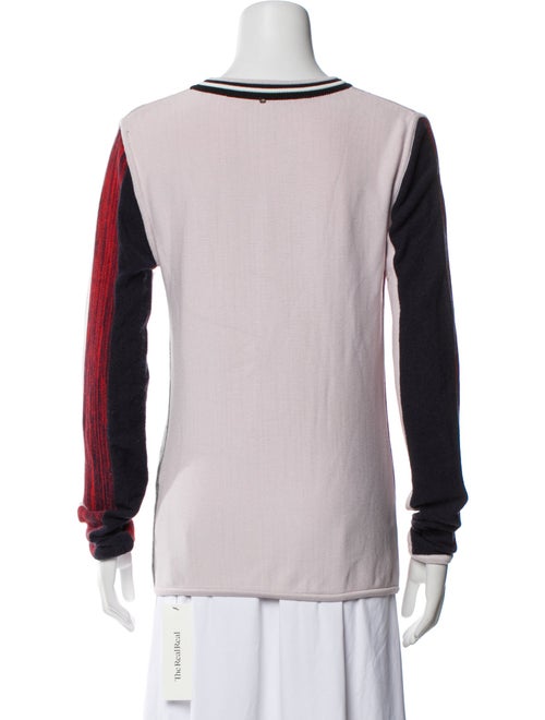 SportMax Virgin Wool Striped Sweater