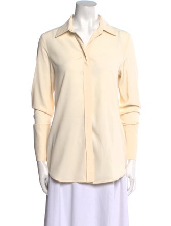 SportMax Long Sleeve Button-Up Top