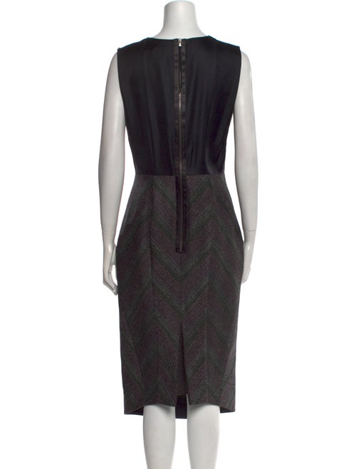 SportMax Virgin Wool Midi Length Dress
