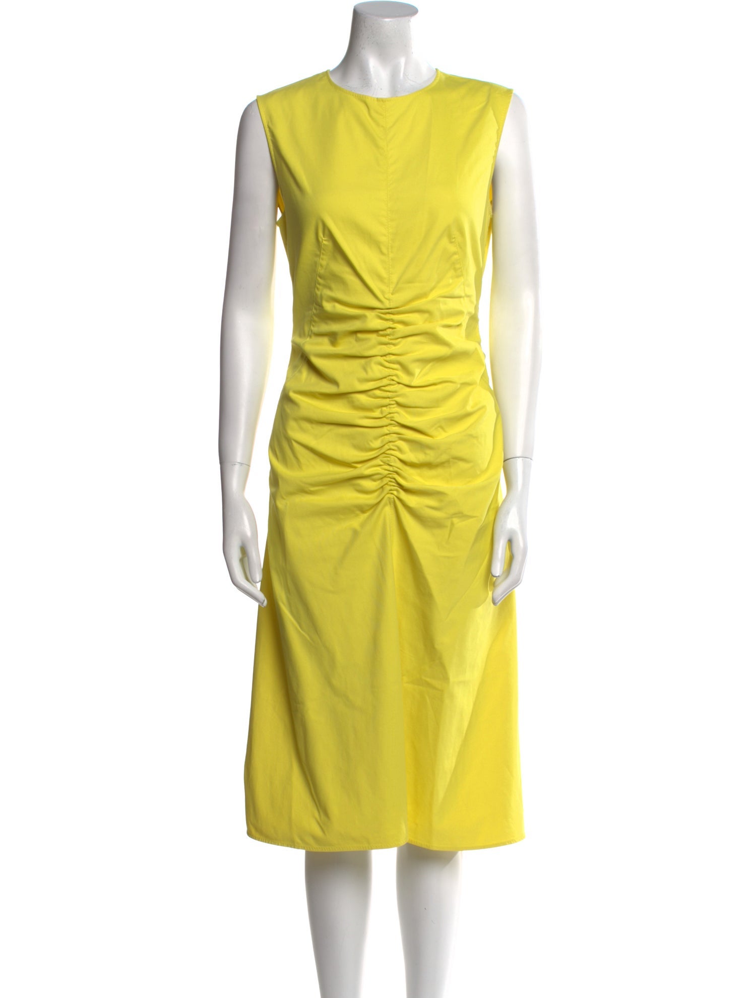 SportMax Crew Neck Midi Length Dress
