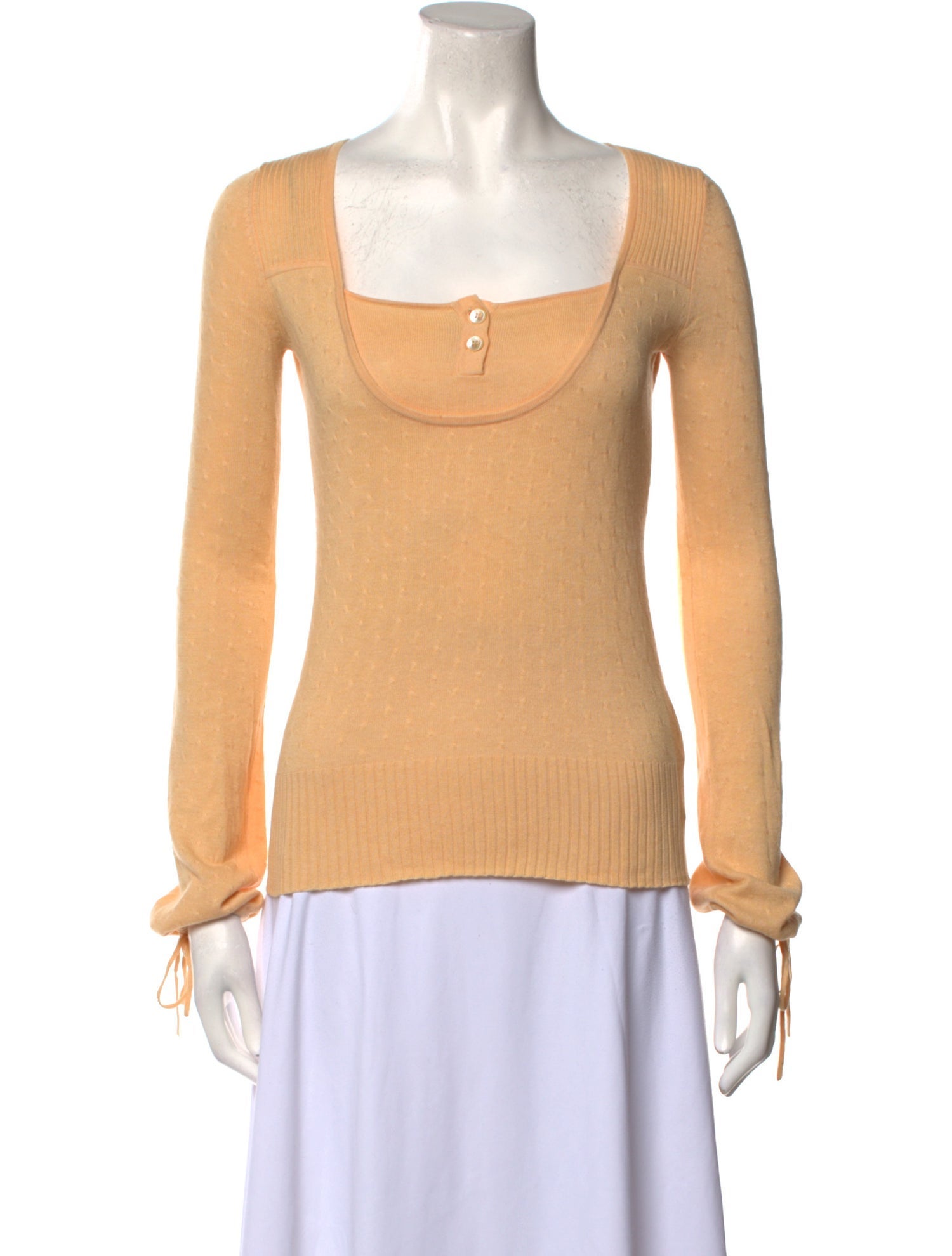 SportMax Square Neckline Sweater