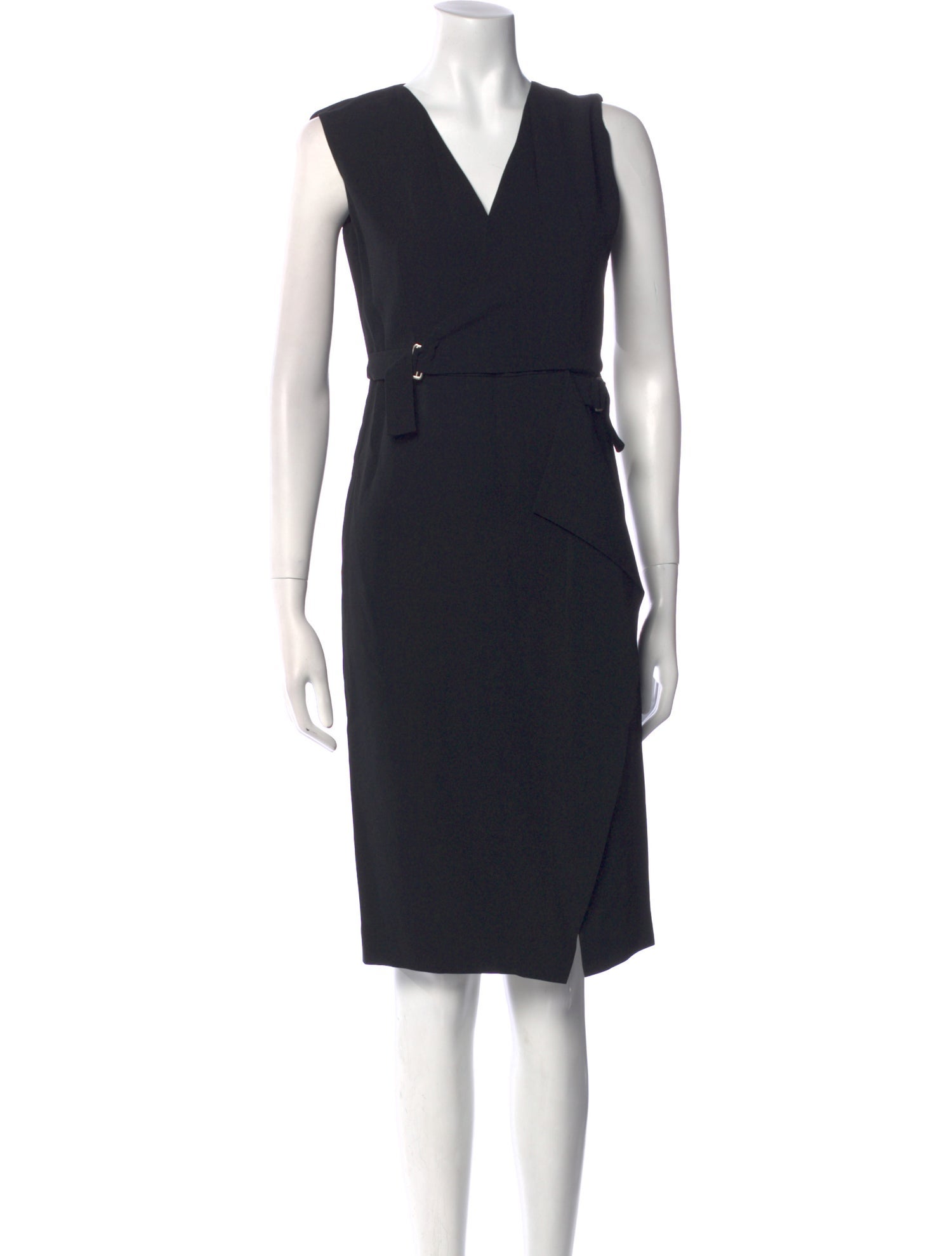 SportMax V-Neck Knee-Length Dress