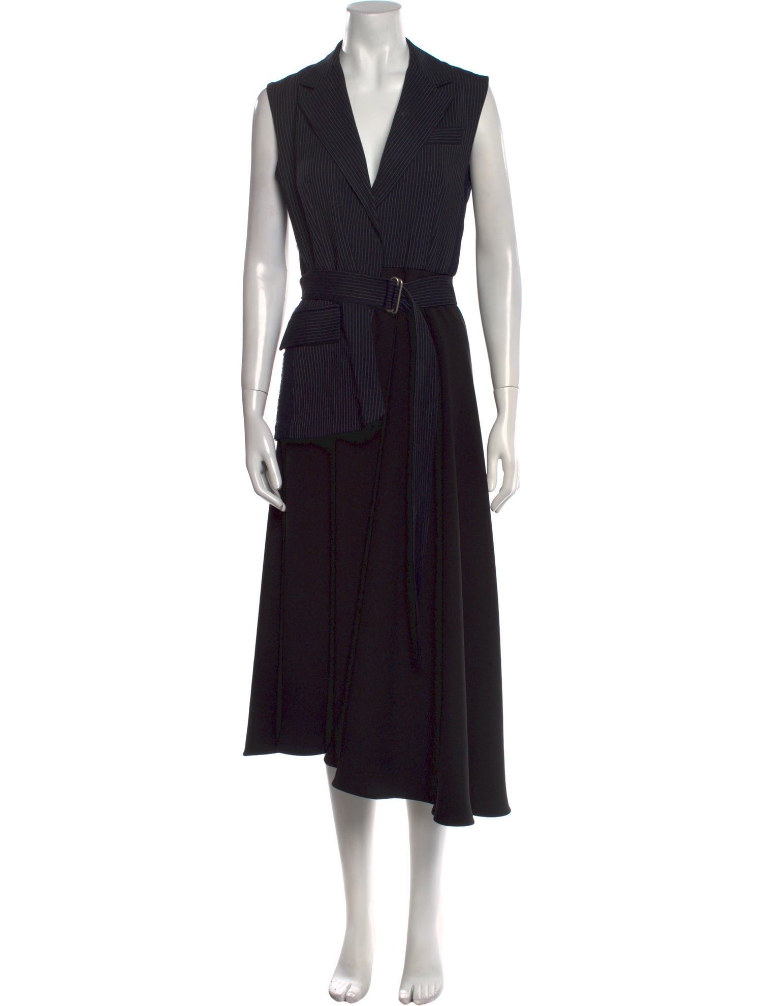SportMax Virgin Wool Long Dress