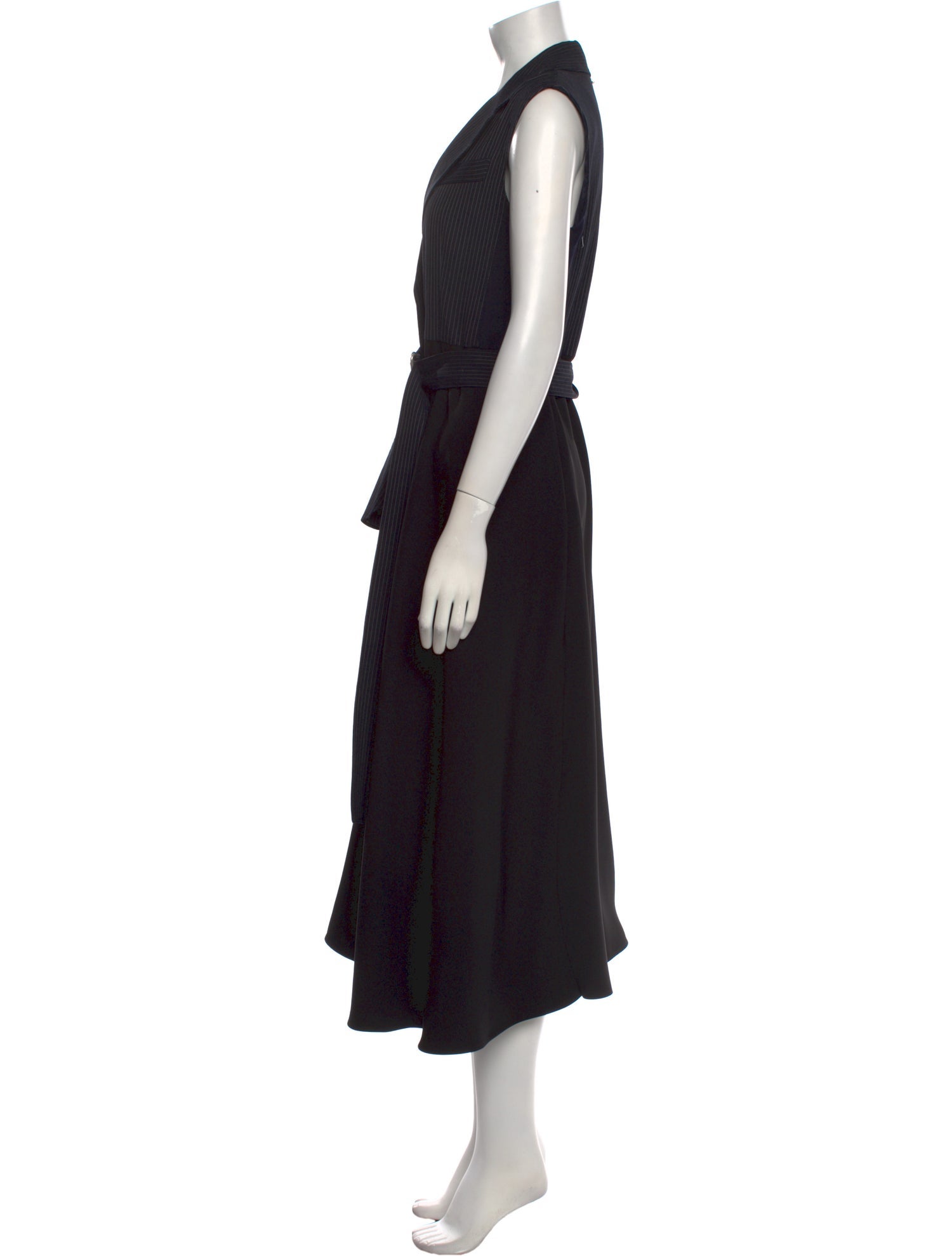 SportMax Virgin Wool Long Dress