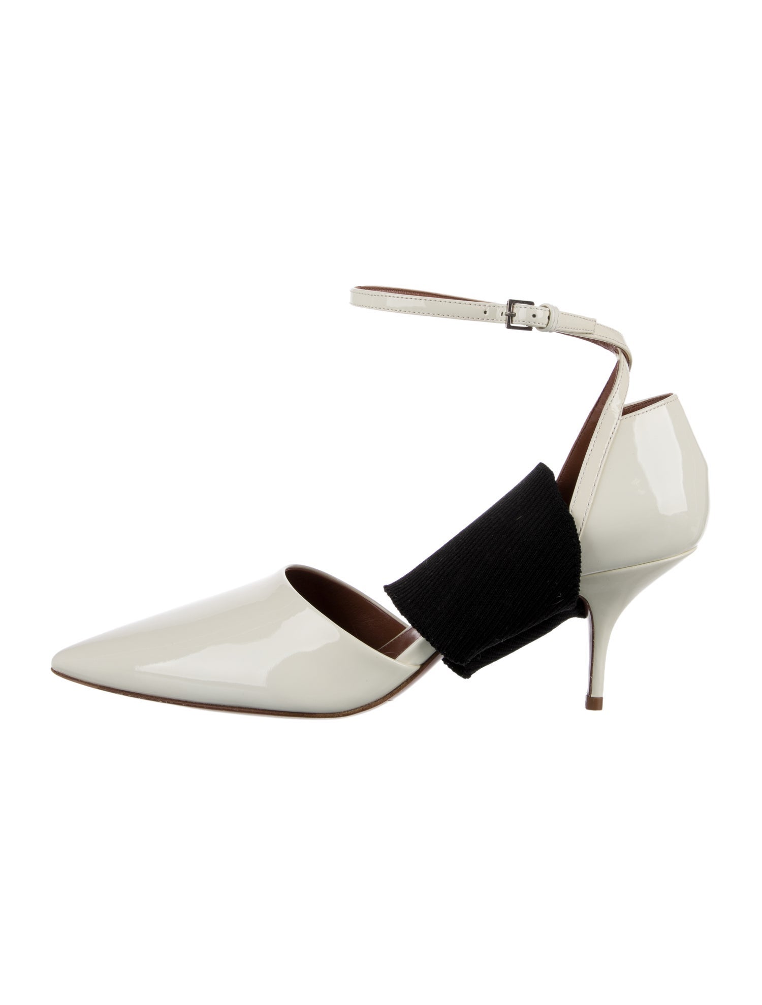 SportMax Patent Leather D'Orsay Pumps