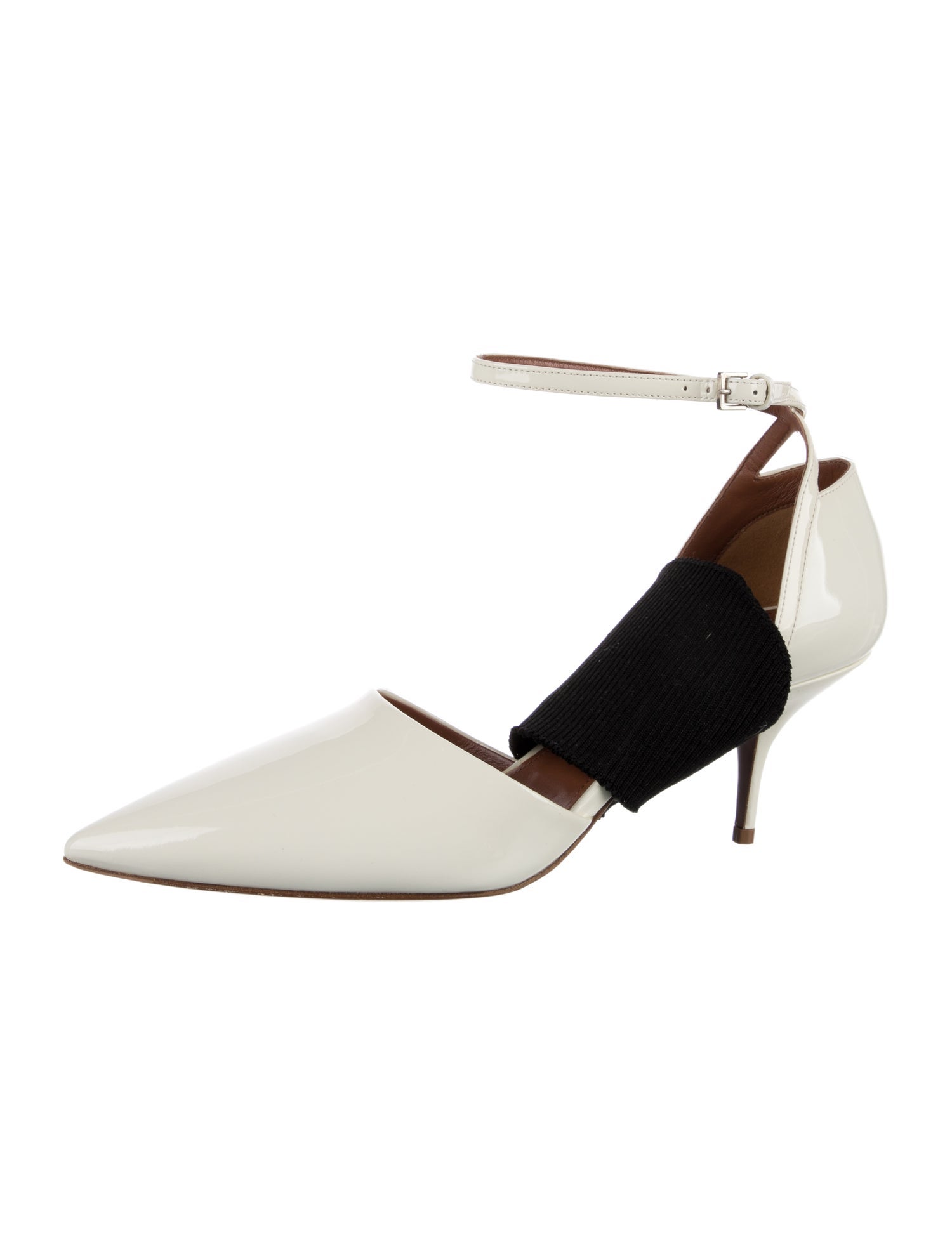 SportMax Patent Leather D'Orsay Pumps