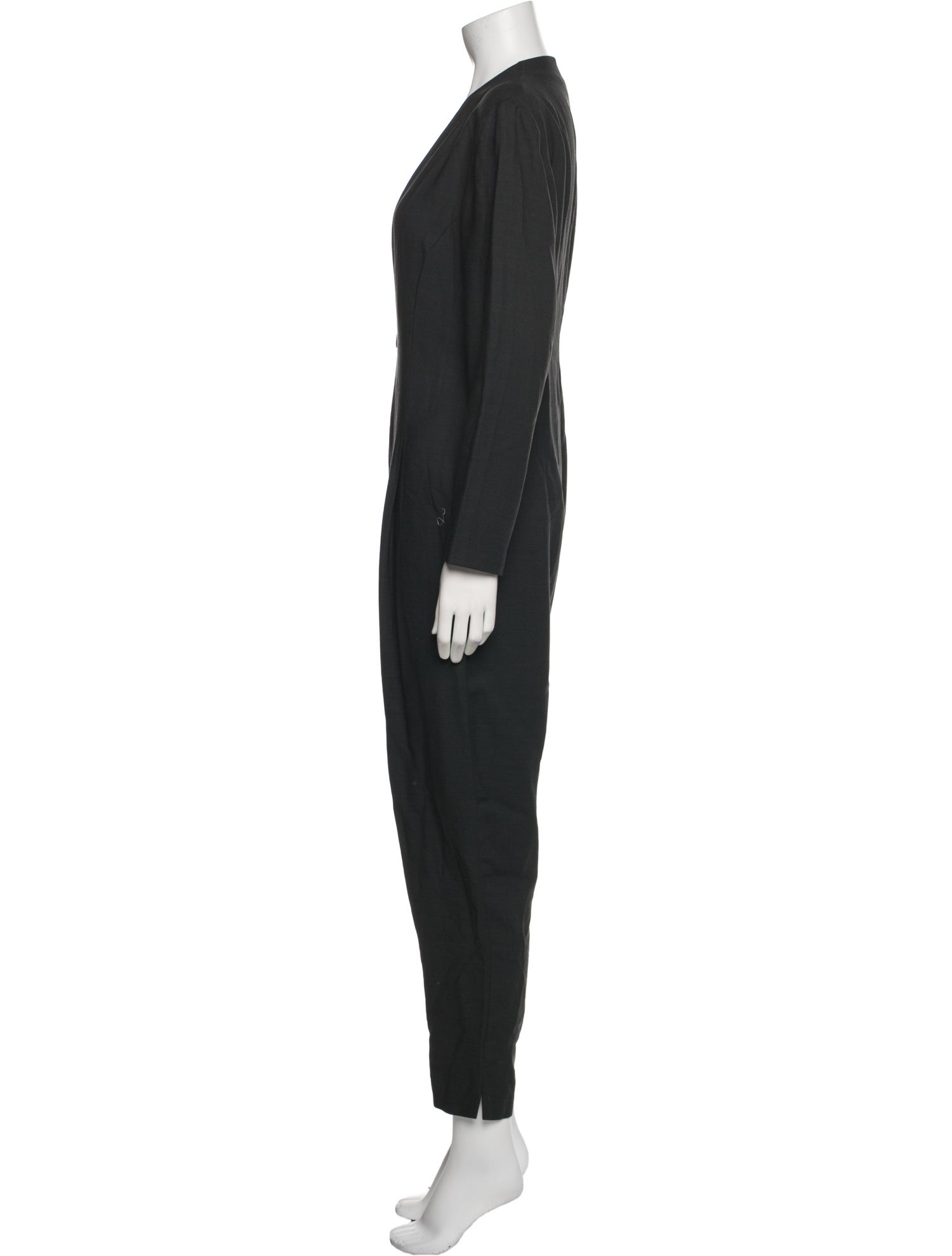 SportMax Plunge Neckline Jumpsuit