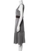 SportMax Silk Midi Length Dress