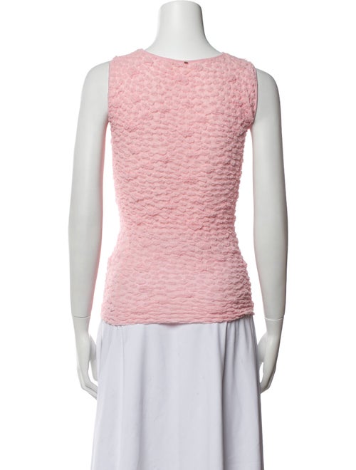 SportMax Bateau Neckline Sleeveless Top