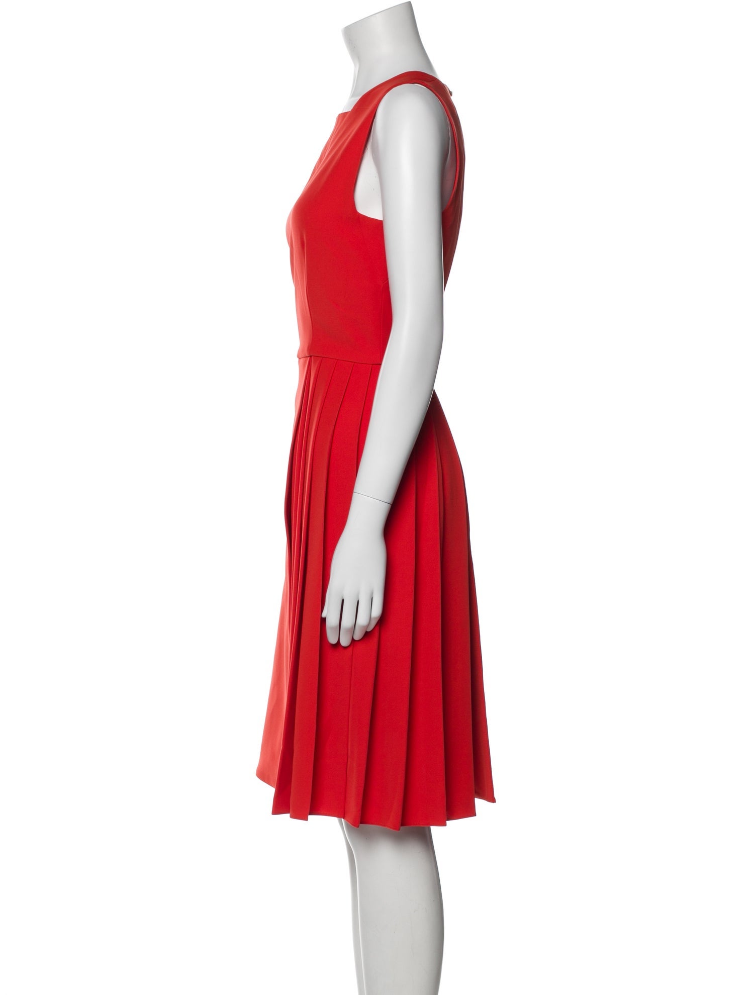 SportMax Square Neckline Knee-Length Dress w/ Tags